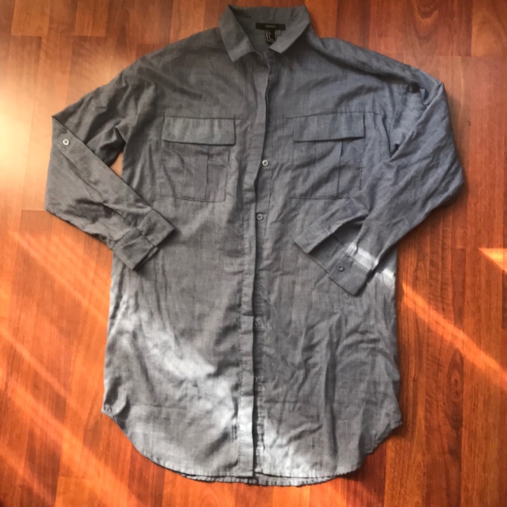 Forever 21 Chambray Shirt Dress